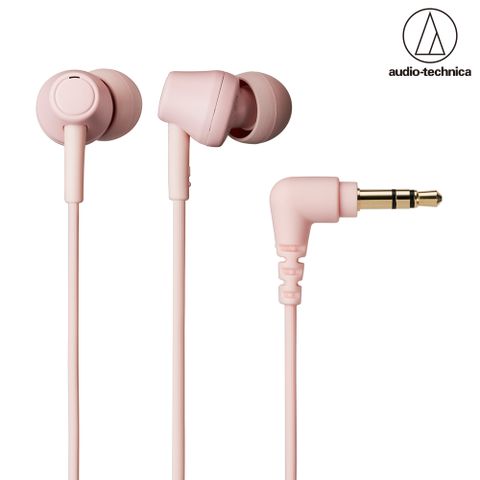 數量有限•售完為止Audio-technica 鐵三角 ATH-CK350X 耳塞式耳機 粉色