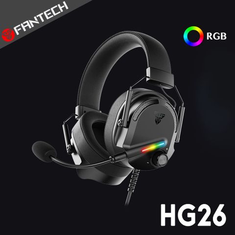 FANTECH HG26 7.1環繞立體聲RGB耳罩式電競耳機