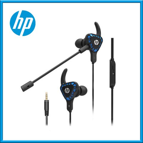 HP惠普原廠高品質HP 惠普 H150 電競耳機 入耳式 可拆麥 線控 遊戲耳機