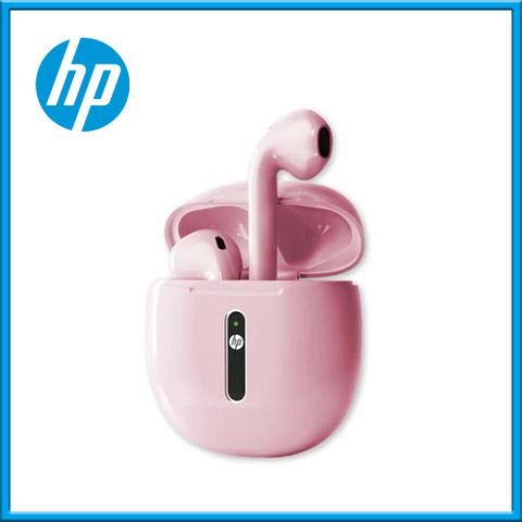 HP惠普原廠高品質HP 惠普 H10H 真無線超續航藍牙耳機 櫻花粉