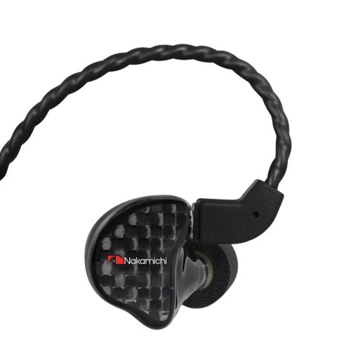 日本Nakamichi Elite PRO300 動鐵+動圈三單元高解析HI-RES頂級碳纖維可換線監聽耳機✦監聽級極致音域傳輸不受損✦