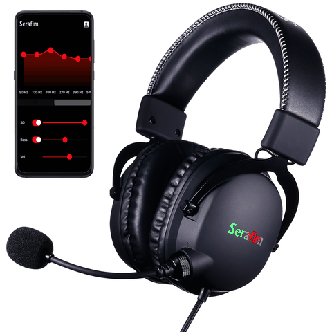 Serafim A1 電競耳機3D音效低音增強｜自訂EQ APP - PChome 24h購物