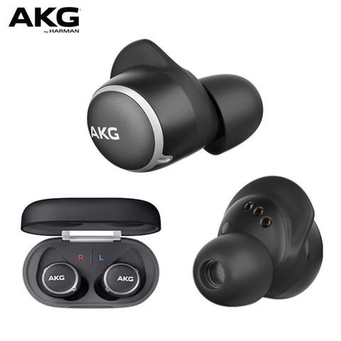 AKG N400NC 主動降噪防水真無線耳機【黑色】