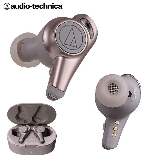 audio-technica 鐵三角  ATH-CKR70TW 主動降噪真無線耳機【米色】