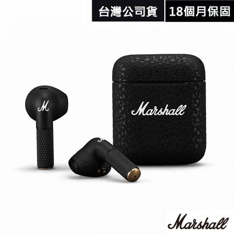 Marshall Minor III真無線藍牙耳機-第三代經典黑