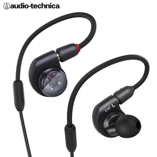 audio-technica 鐵三角  ATH-E40 雙動圈耳塞式耳機