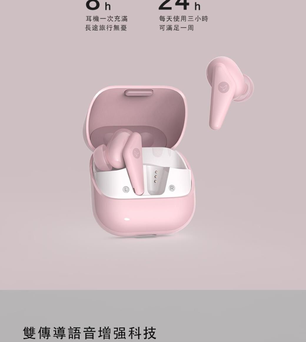 耳機一次充滿長途旅行無憂每天使用三小時可滿足一周雙傳導語音增强科技