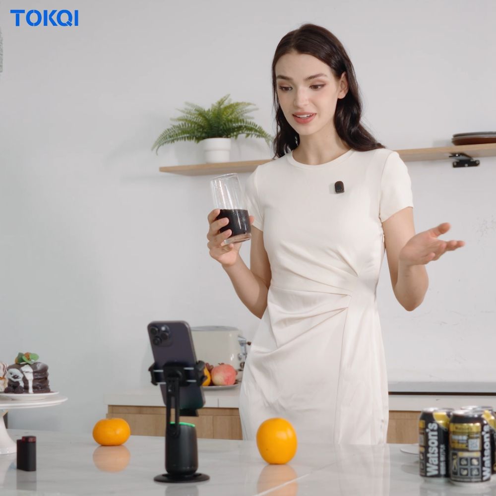  TOKQI H01 無線領夾麥克風 超mini款 1對2 深度降噪 磁吸配戴 超輕7g 麥克風 無線麥克風 鈕扣麥克風