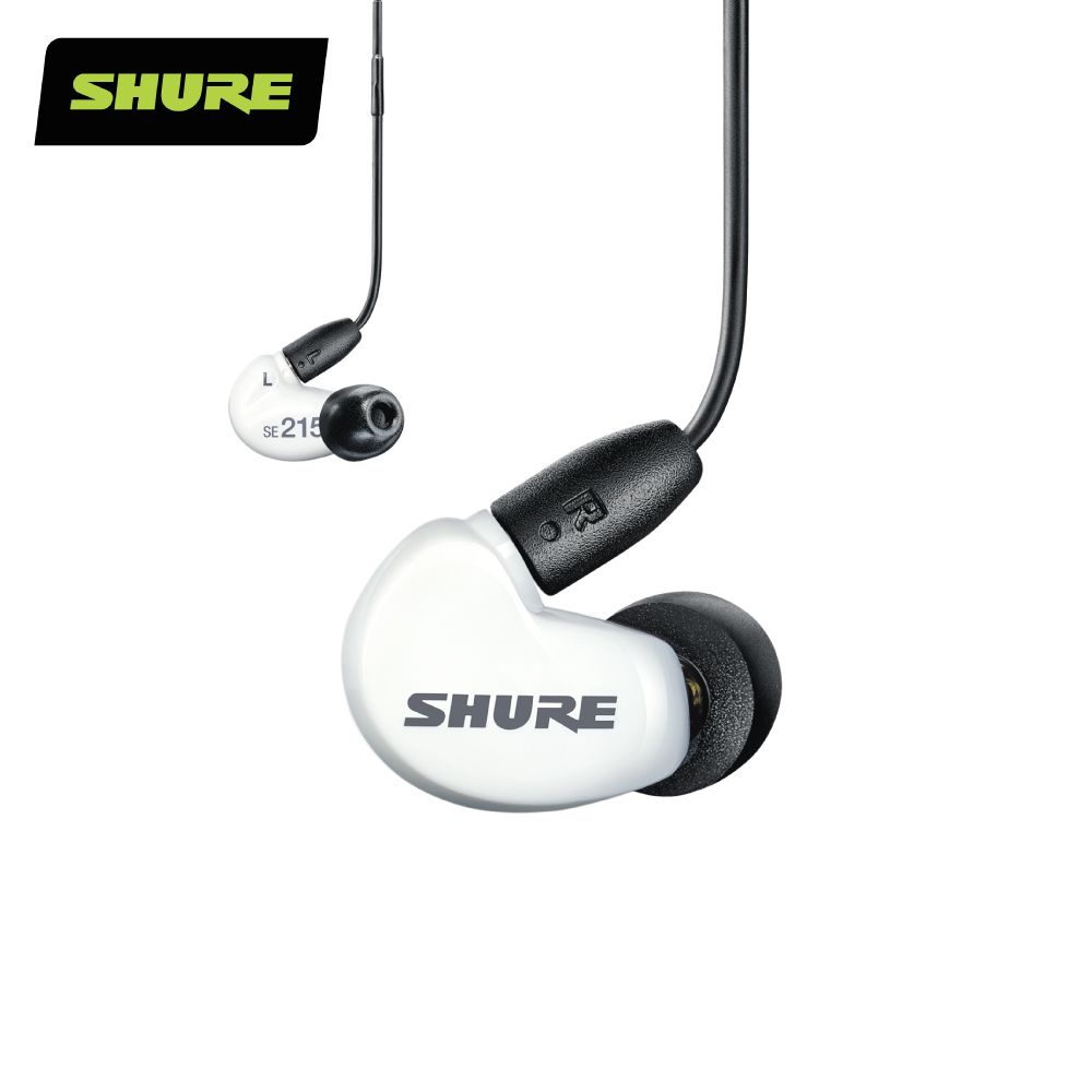SHURE AONIC 215 線控通話耳機(限定白) - PChome 24h購物