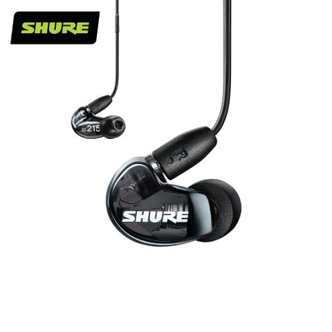 SHURE SE215隔絕噪音 耳道式耳機(限定黑)