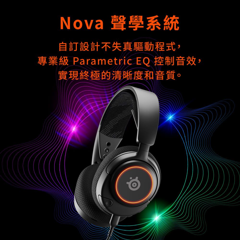 Steelseries 賽睿 Arctis Nova 3有線