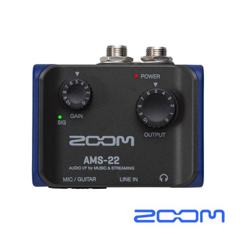 Zoom AMS-22 錄音介面