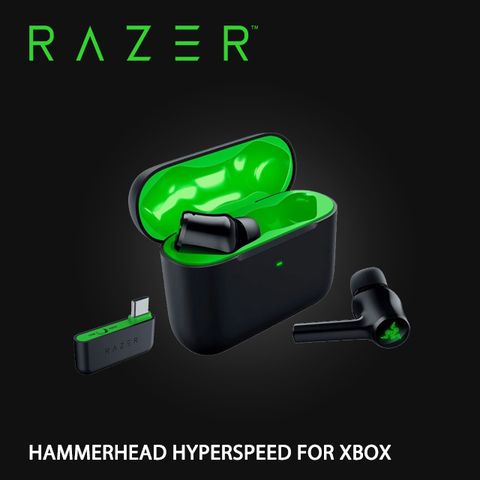 RAZER HAMMERHEAD HYPERSPEED FOR XBOX 雷蛇 戰錘狂鯊XBOX版 真無線藍牙耳機