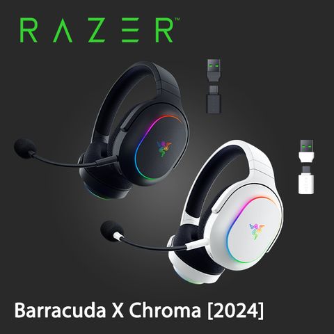 RAZER 雷蛇 Barracuda X Chroma 梭魚無線耳機X 幻彩版