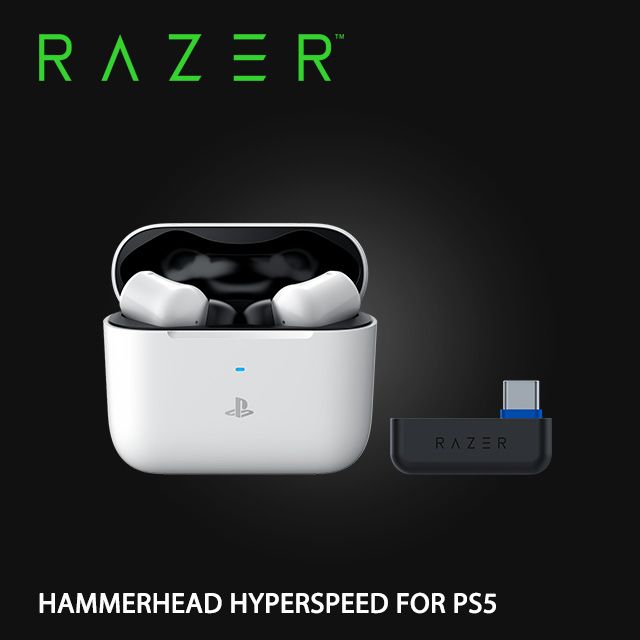 RAZER HAMMERHEAD HYPERSPEED FOR PS5 雷蛇戰錘狂鯊PS5版真無線