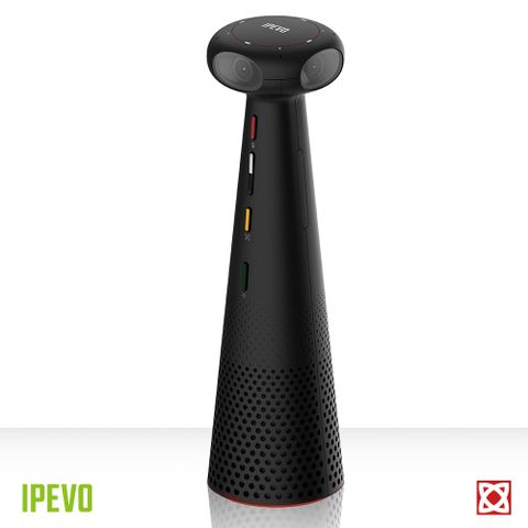 IPEVO 愛比科技 TOTEM 360 沉浸式會議攝影機/麥克風揚聲器遠距教學 / 視訊會議 / 網紅直播必備