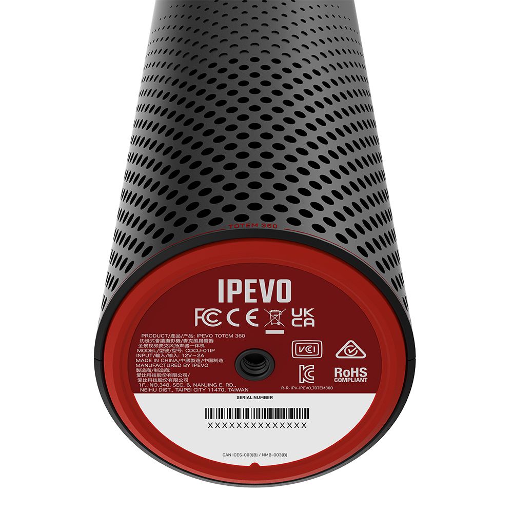 IPEVO 愛比科技  TOTEM 360 沉浸式會議攝影機/麥克風