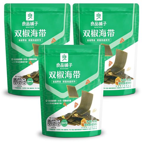 【良品鋪子】良品鋪子 雙椒海帶 - 85g (三入優惠組)