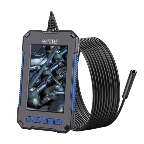 550-VB-50055 5.5mm探頭內視鏡///4.3吋平板螢幕5米單鏡頭可繞曲朔型蛇管