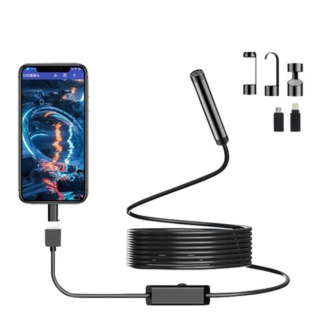 三合一雙鏡頭工業內窺鏡