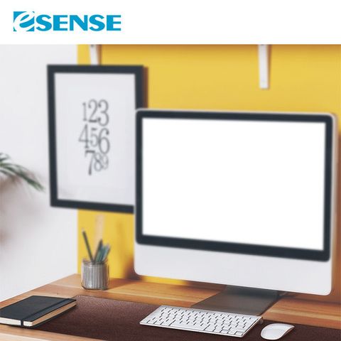 Esense 時尚玩家桌墊鼠墊 M (深咖啡)