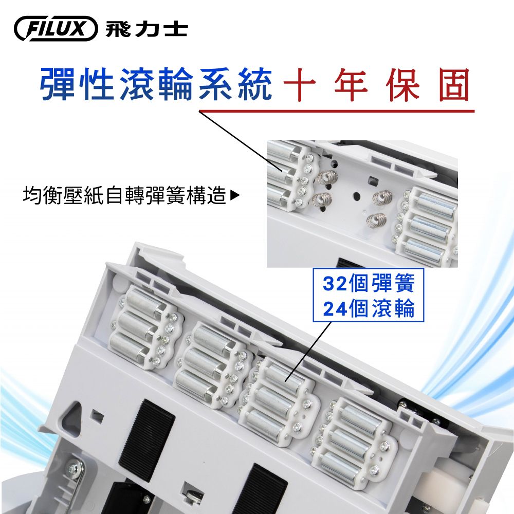 FILUX 飛力士   免手持免等待170張全自動碎紙機 A-Q170X