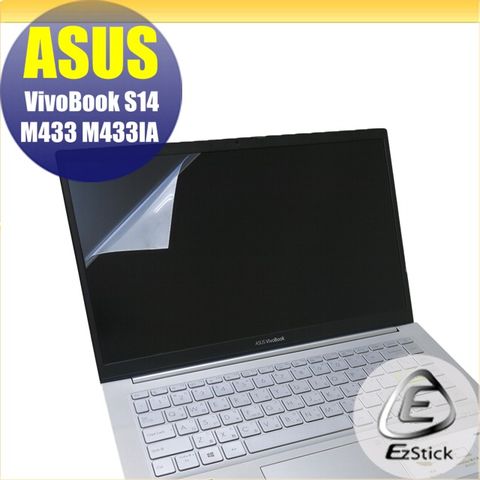 ASUS M433 M433IA 適用 靜電式筆電LCD液晶螢幕貼 14.4吋寬 螢幕貼