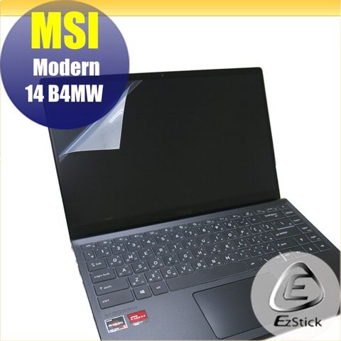 MSI Modern 14 B4MW 適用 靜電式筆電LCD液晶螢幕貼 14.4吋寬 螢幕貼