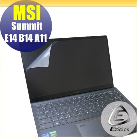 EZstick MSI Summit E14 Summit B14 適用 靜電式筆電LCD液晶螢幕貼 14.4吋寬 螢幕貼