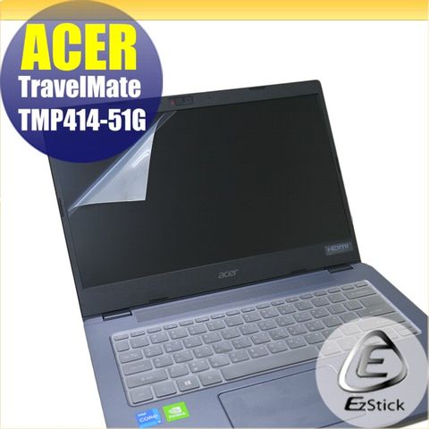 ACER TravelMate TMP414-51G 適用 靜電式筆電LCD液晶螢幕貼 14.4吋寬 螢幕貼