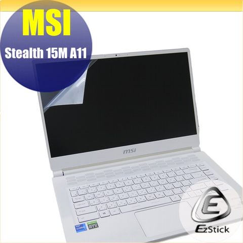 MSI Stealth 15M A11 適用 靜電式筆電LCD液晶螢幕貼 15.6吋寬 螢幕貼