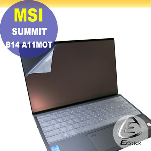 MSI SUMMIT B14 A11MOT 觸控版 適用 靜電式筆電LCD液晶螢幕貼 14吋寬 螢幕貼
