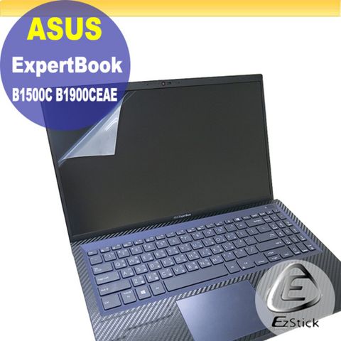 ASUS ExpertBook B1500 B1500CEAE 適用 靜電式筆電LCD液晶螢幕貼 15.6吋寬 螢幕貼