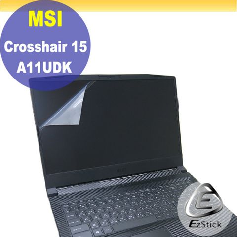 MSI 微星 Crosshair 15 A11UDK 適用 靜電式筆電LCD液晶螢幕貼 15.6吋寬 螢幕貼