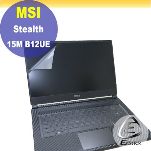 MSI Stealth 15M B12 適用 靜電式筆電LCD液晶螢幕貼 15吋寬 螢幕貼