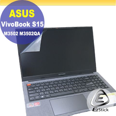 ASUS M3502 M3502QA 適用 靜電式筆電LCD液晶螢幕貼 15.6吋寬 螢幕貼