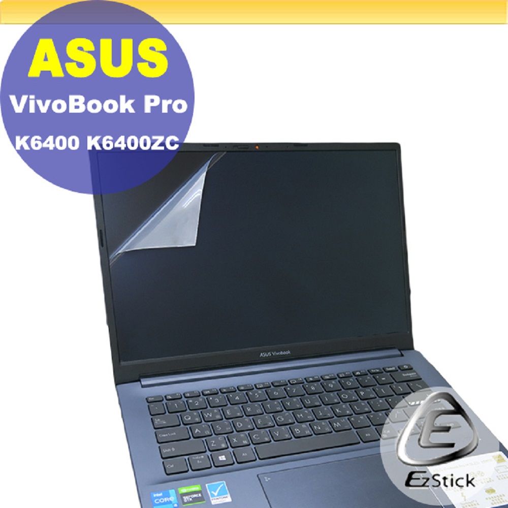 ASUS 華碩  VivoBook K6400 K6400ZC 特殊規格 適用 靜電式筆電LCD液晶螢幕貼 14.4吋寬 螢幕貼