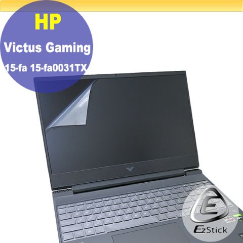 EZstick HP Victus Gaming 15-fa 15-fa0031TX 15-fa0032TX 適用 靜電式筆電LCD液晶螢幕貼 15.6吋寬 螢幕貼