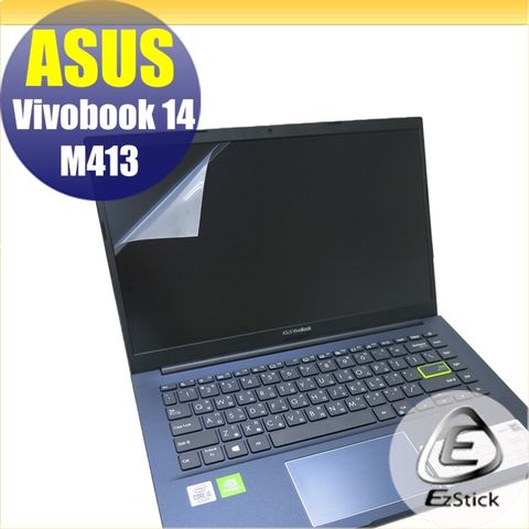 ASUS M413 M413IA 適用 靜電式筆電LCD液晶螢幕貼 14.4吋寬 螢幕貼
