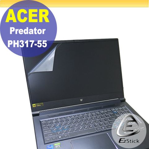 #ACER Predator PH317-55 適用 靜電式筆電LCD液晶螢幕貼 17吋寬 螢幕貼