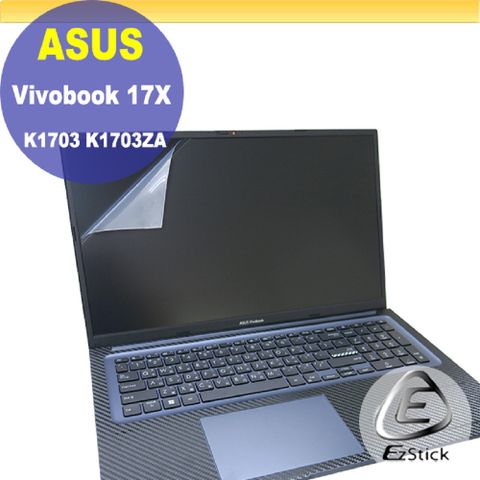 ASUS VivoBook 17 K1703 K1703ZA 適用 靜電式筆電LCD液晶螢幕貼 17吋寬 螢幕貼