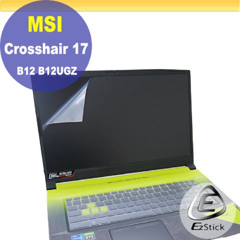 MSI Crosshair 17 B12UGZ 適用 靜電式筆電LCD液晶螢幕貼 17吋寬 螢幕貼