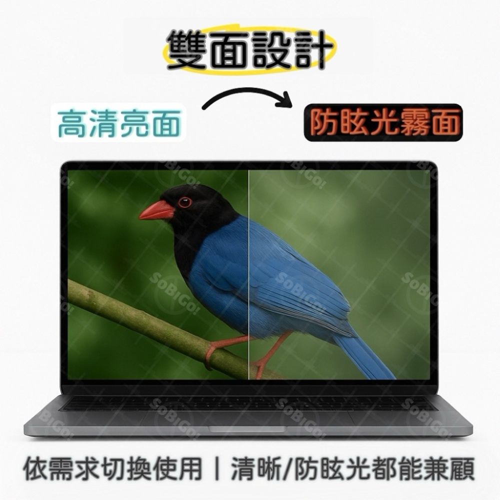  SOBiGO!抗藍光防窺片21.5吋16:9(內框475*267mm)台灣SGS