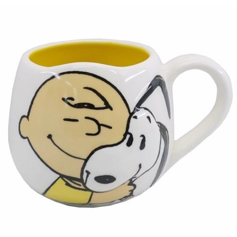 SNOOPY 史努比 MC立體馬克杯250ml查理布朗茶杯SPY-771(瓷製)圓頭小子史奴比杯子適聖誕生日交換禮物