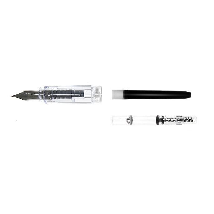 PILOT 百樂 透明微笑鋼筆旋轉式吸墨器螺旋式上墨器CON-40吸墨芯吸墨管適KaKuno 88G MR2 capless習字鋼筆CAVALIER