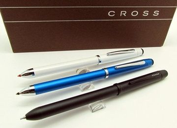 CROSS 2013新色款  Tech3 多用途三用筆(AT0090-7深邃黑/AT0090-8金屬藍/AT0090-9珍珠白 三色可選)PDA款適用ipad等平板電腦