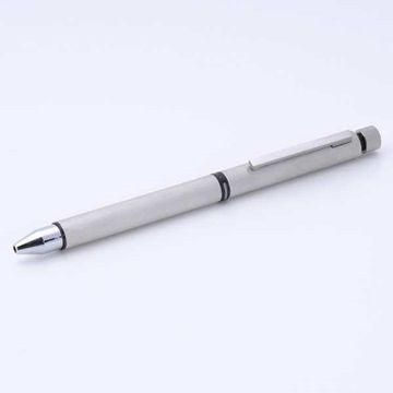 LAMY 德國 心靈系列三用筆(759) 霧銀(原子筆+自動鉛筆+橘色螢光筆)