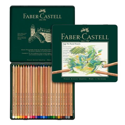 Faber-Castell 輝柏 ARTISTS藝術家級專家級水彩色鉛筆24色(117524)