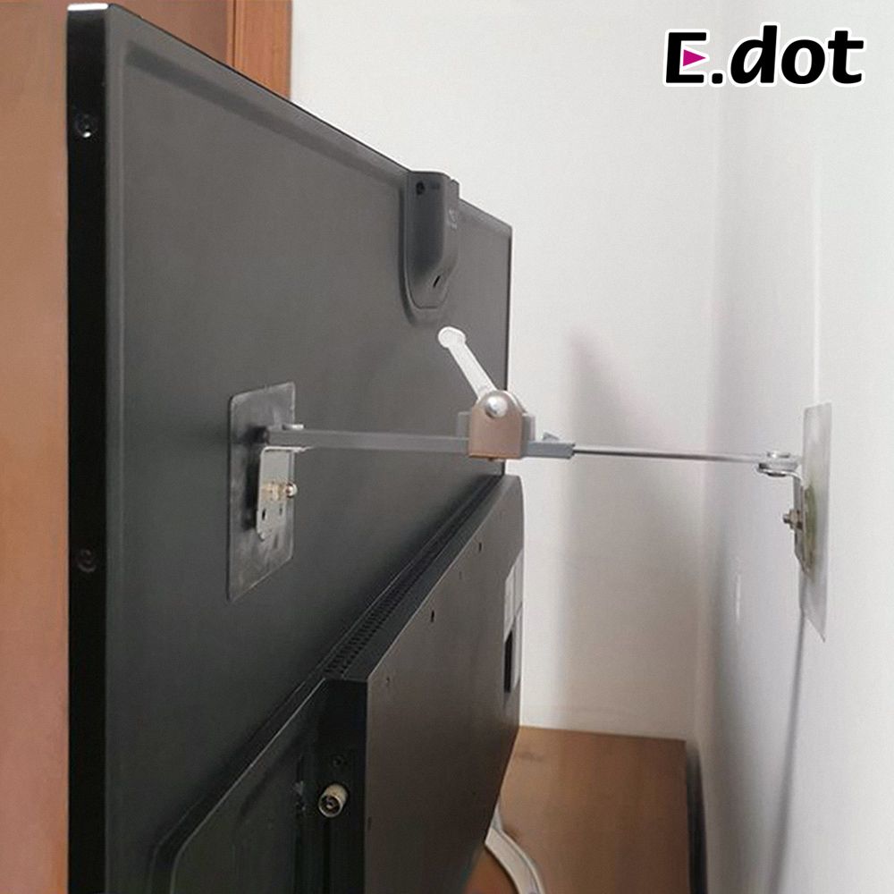 E.dot 電視固定防倒神器 -超值4入組