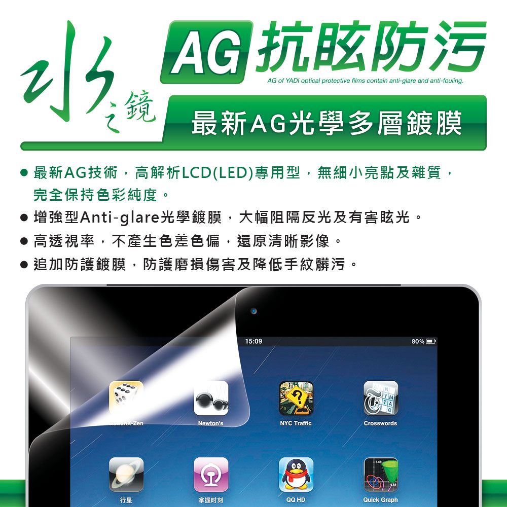 YADI】ASUS Zenbook 14 OLED UX3402 筆電/螢幕保護貼/水之鏡/HAG高清防